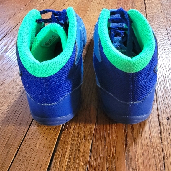 ASICS Kids Wrestling Shoes - Blue and Green - Picture 4 of 6